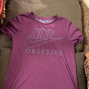 Purple lepored print